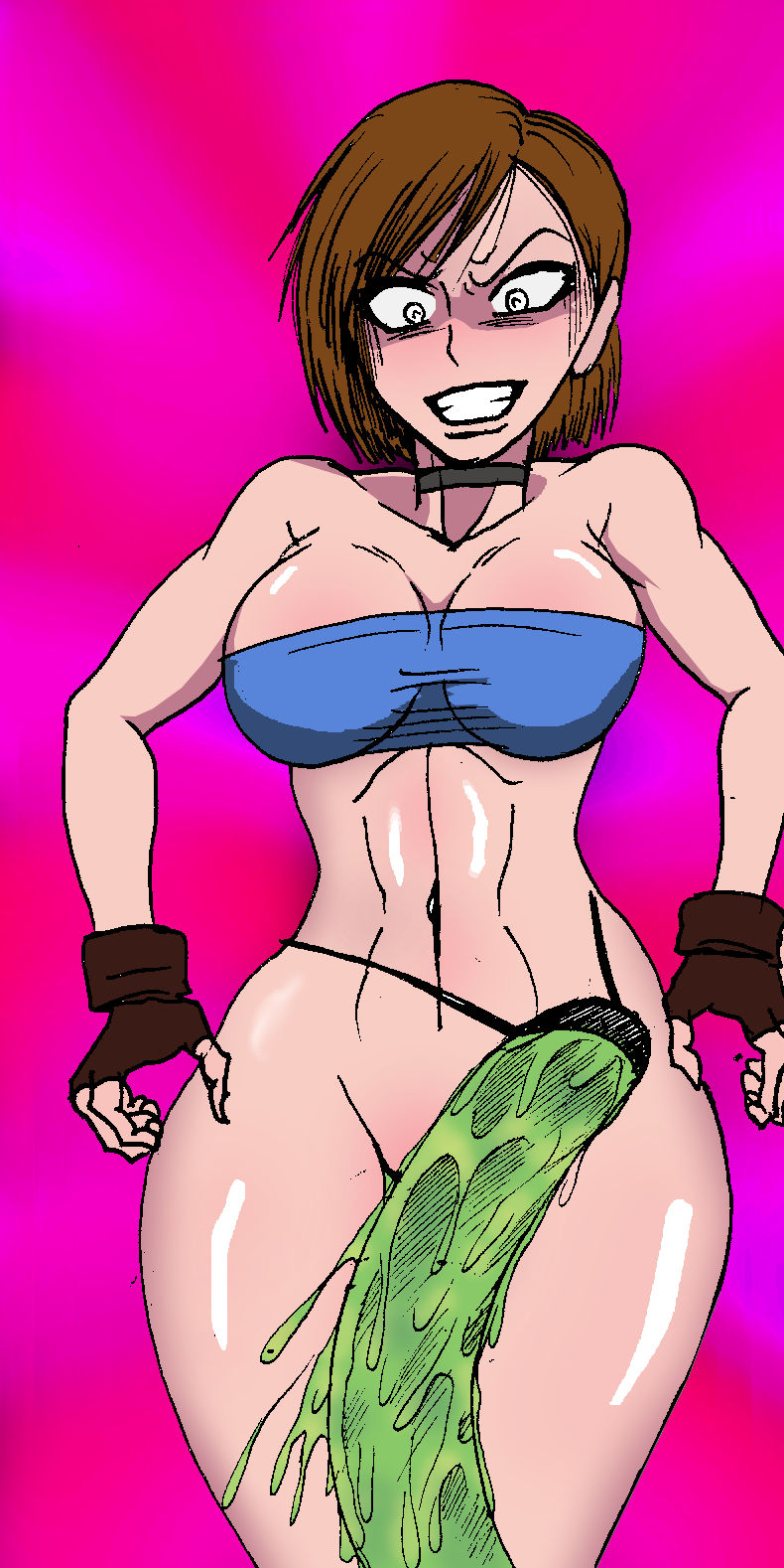 Jill Valentine vs Tentacles page 10 full