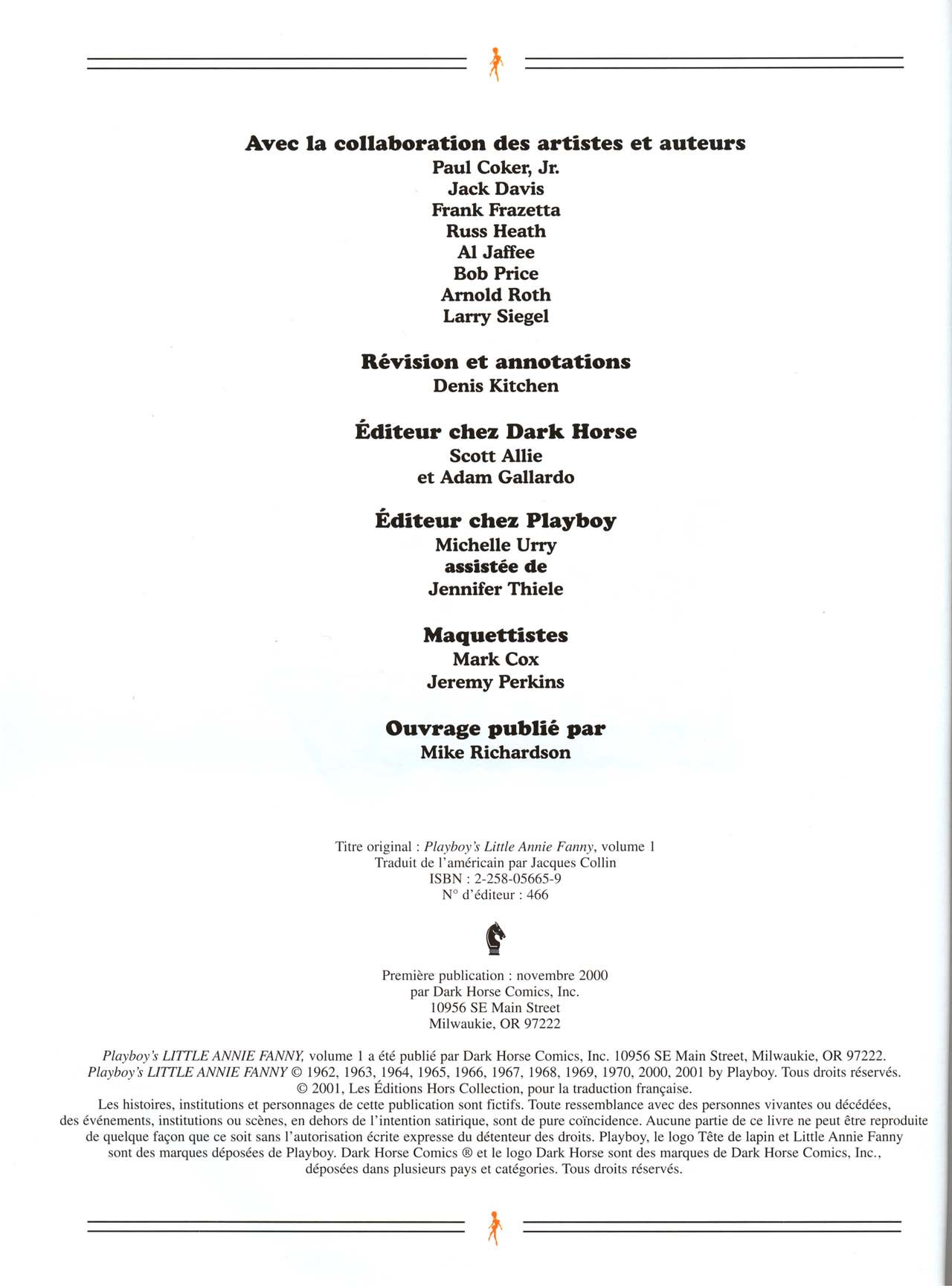 Playboy's Little Annie Fanny Vol. 2 - 1965-1970 page 3 full