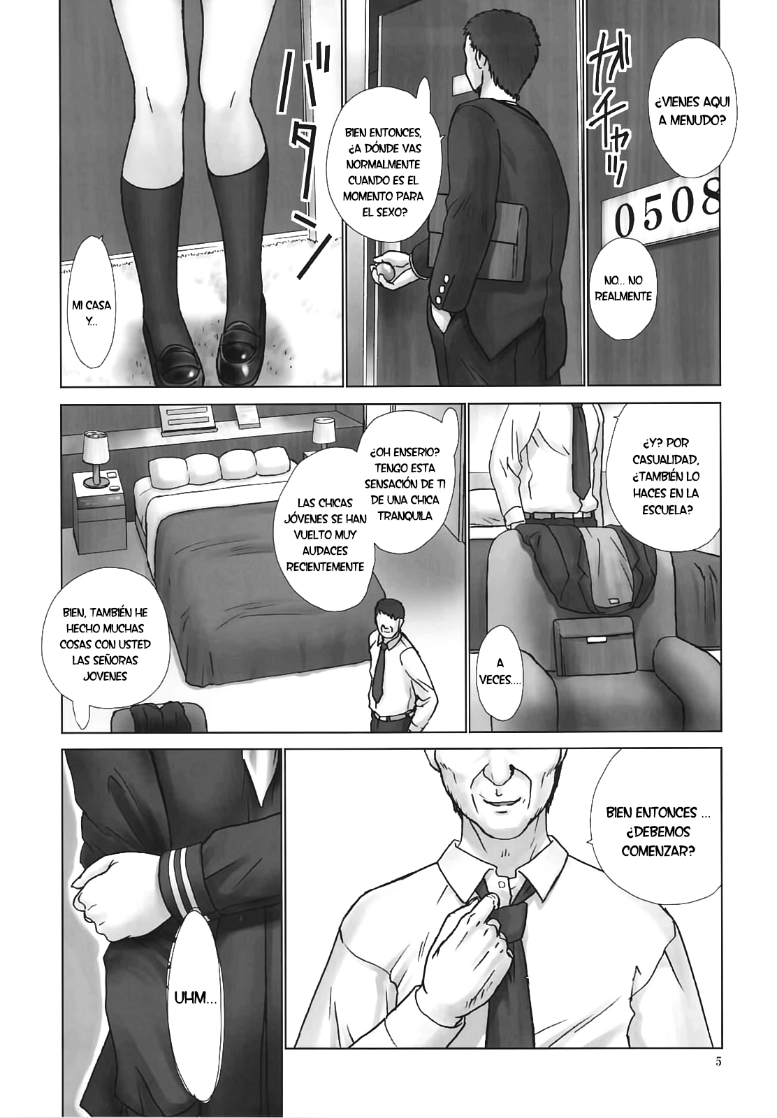 -REI- REI07：CHAPTER06 - Slave to the Grind - | Esclava de la Rutina 07 page 4 full