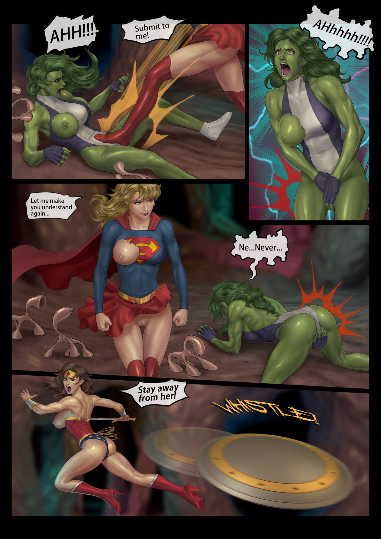 Avenger's Nightmare Part 4 - GURO WARNING page 7 full