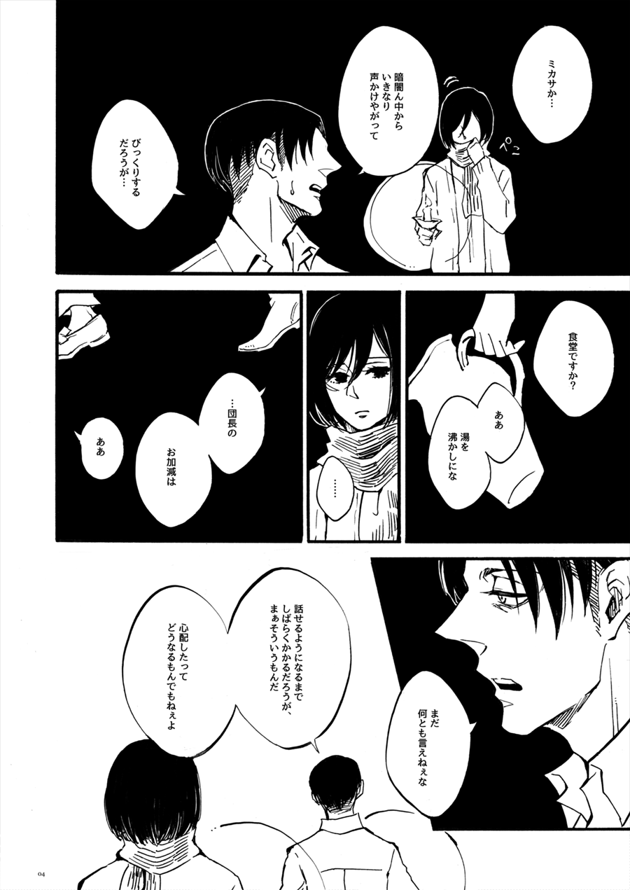   【WEB Sairoku】 Silent Roar【Shingeki no Kyojin】 page 3 full