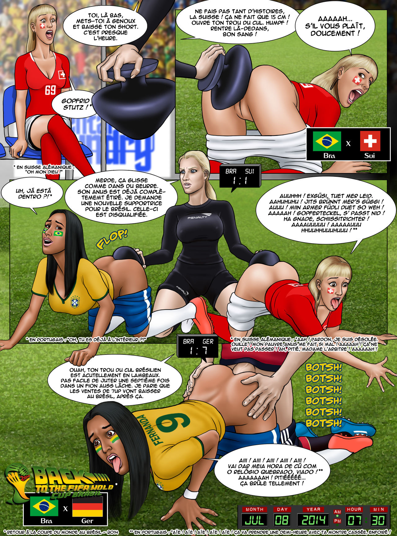 FIFA World Cup Russia 2018 - Soccer Hentai - Women's World Cup France 2019 page 6 full