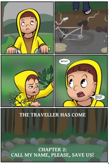 The traveler has come ch 2 cover