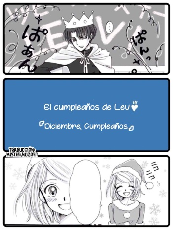 Cumpleaños de Levi - 『Diciembre, cumpleaños ♪』 cover