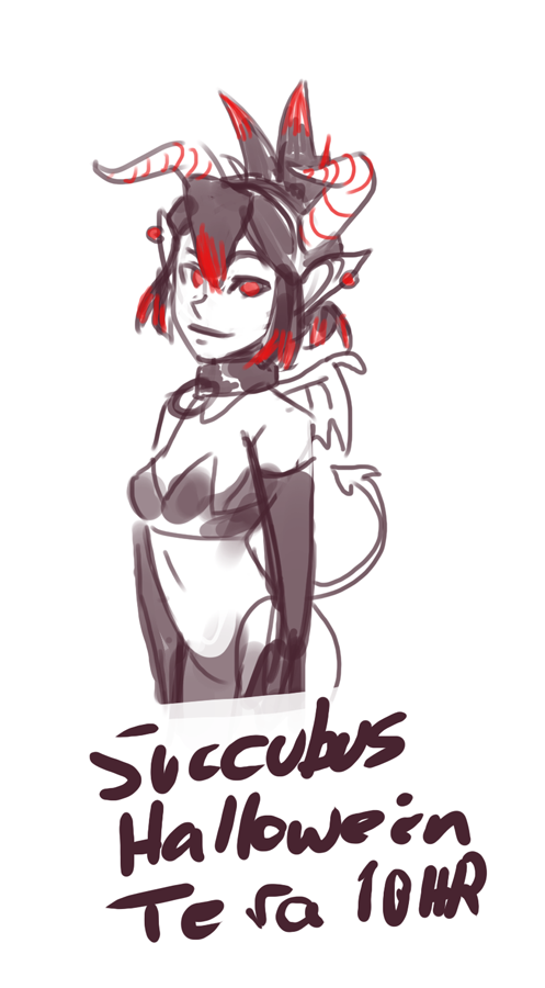 Succubus Halloween Tera 10hr page 1 full