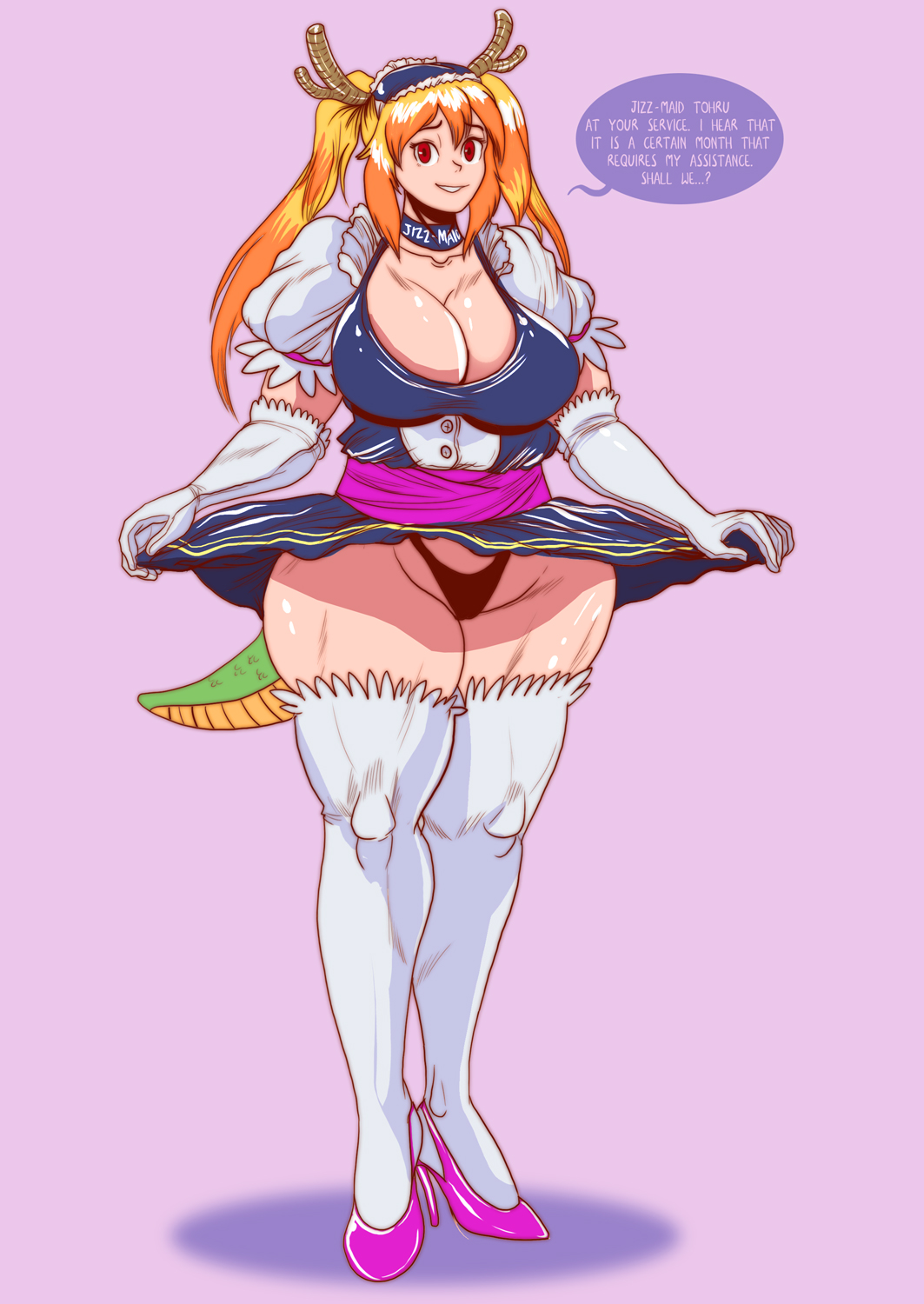 Destroy Dick December: Jizz-Maid Tohru page 1 full