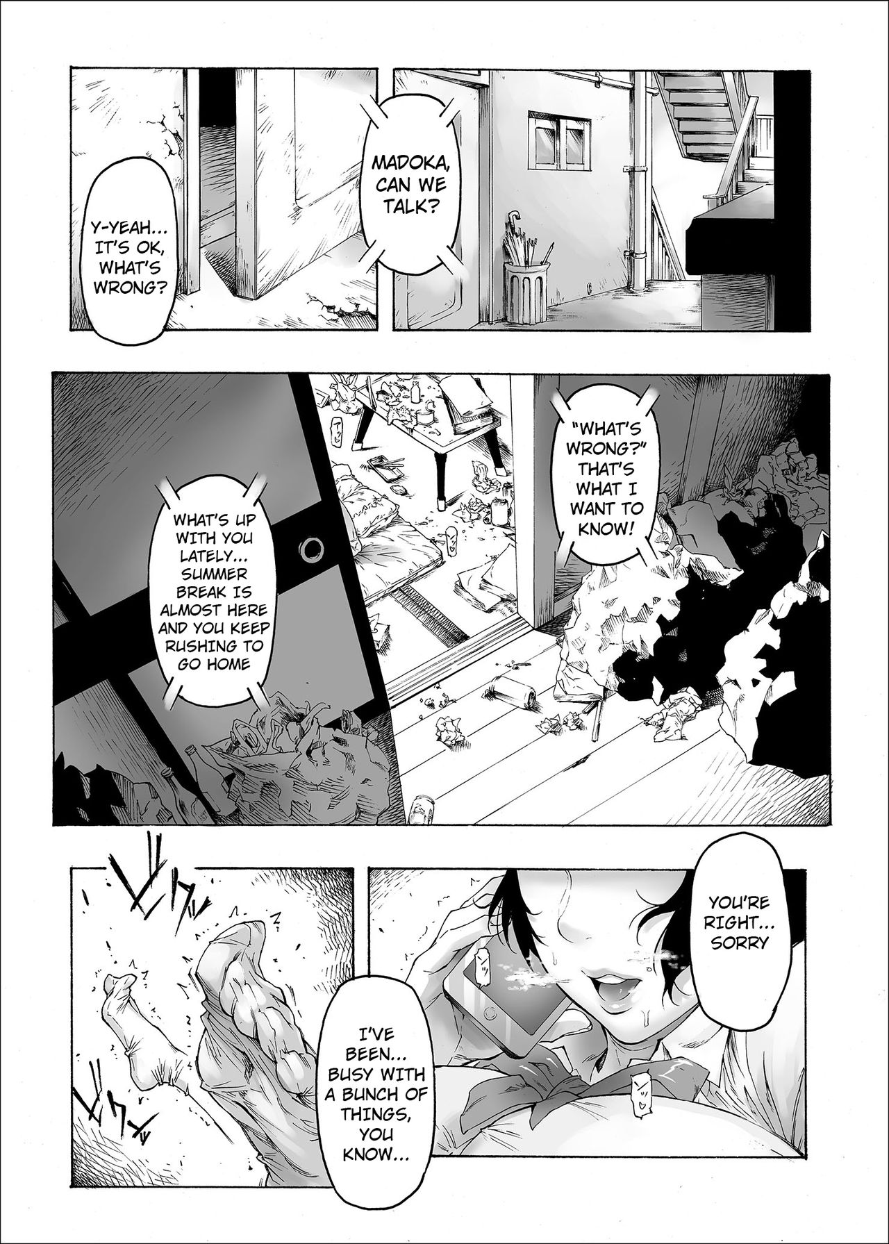 NTR-EX2 Kare ni wa Ienai Mesu Ochi Life page 2 full