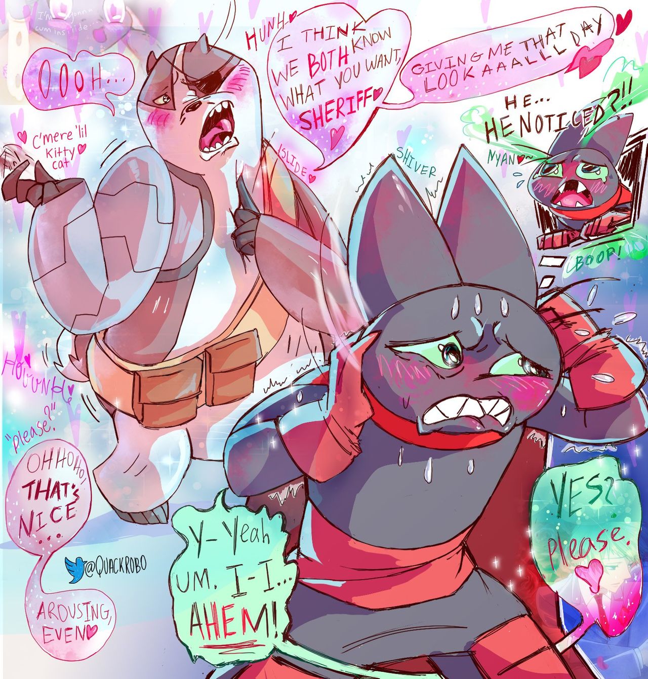 Mao Mao and Badgerclops: Heroes of Pure Hentai page 2 full