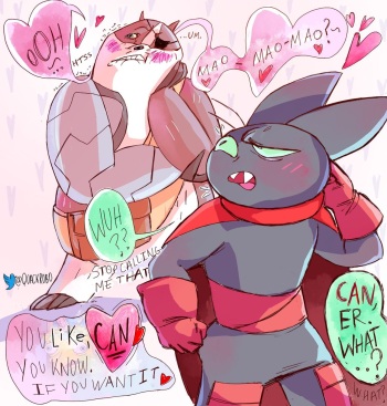 Mao Mao and Badgerclops: Heroes of Pure Hentai cover