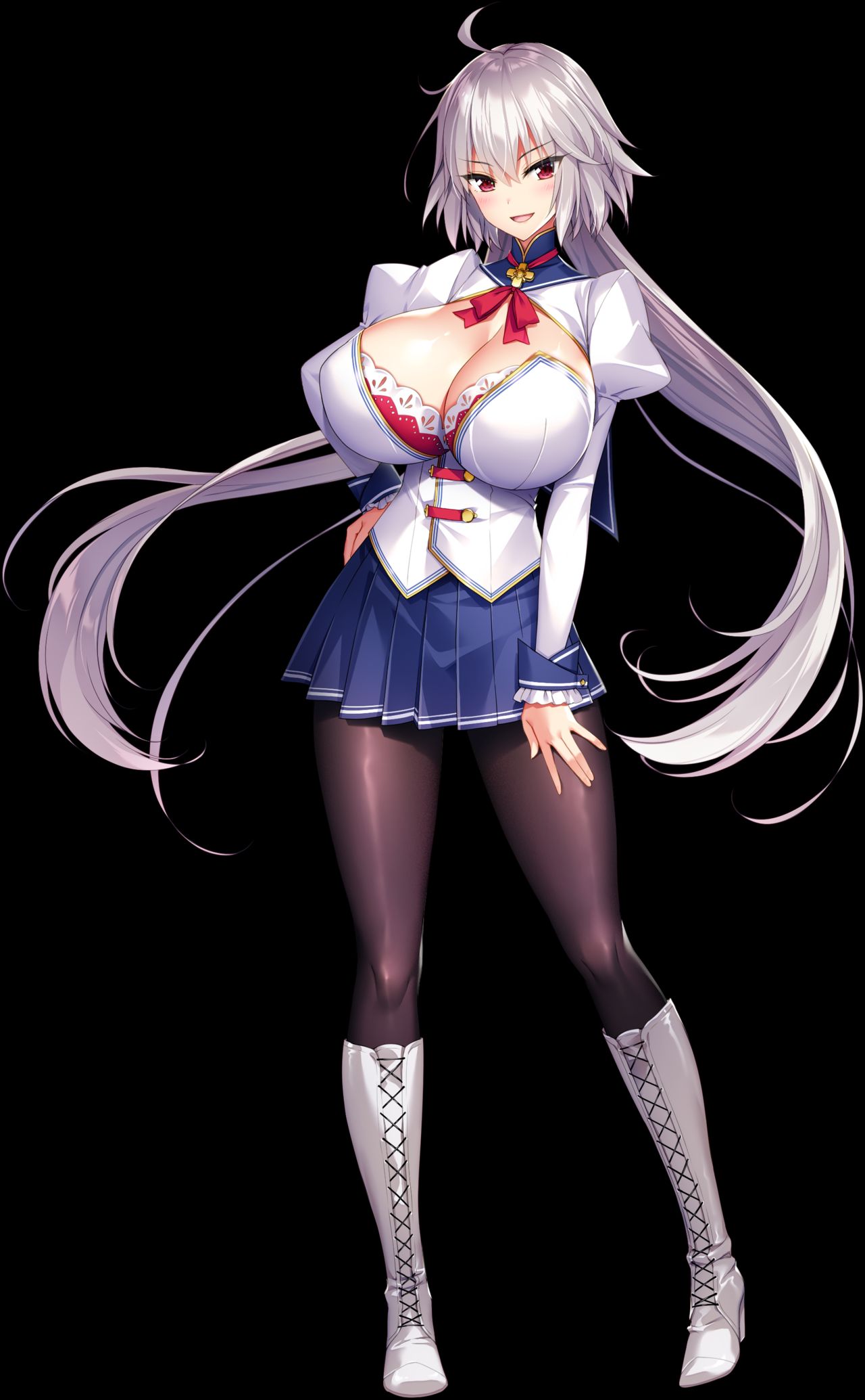 Motto! Haramase! Honoo no Oppai Chou Ero Appli Gakuen! Character CGs part8 page 2 full