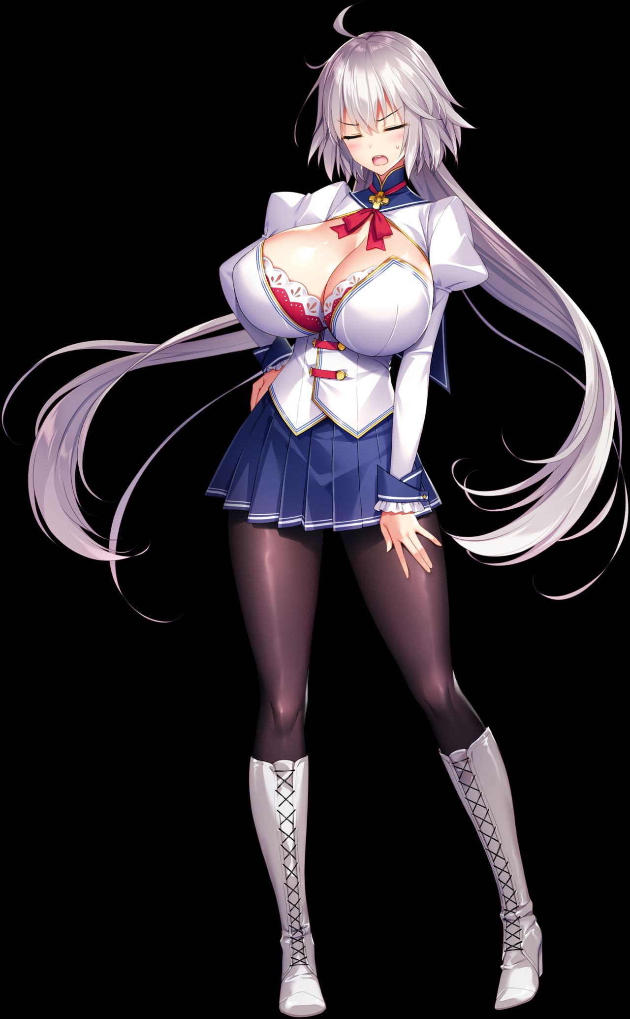 Motto! Haramase! Honoo no Oppai Chou Ero Appli Gakuen! Character CGs part8 page 3 full