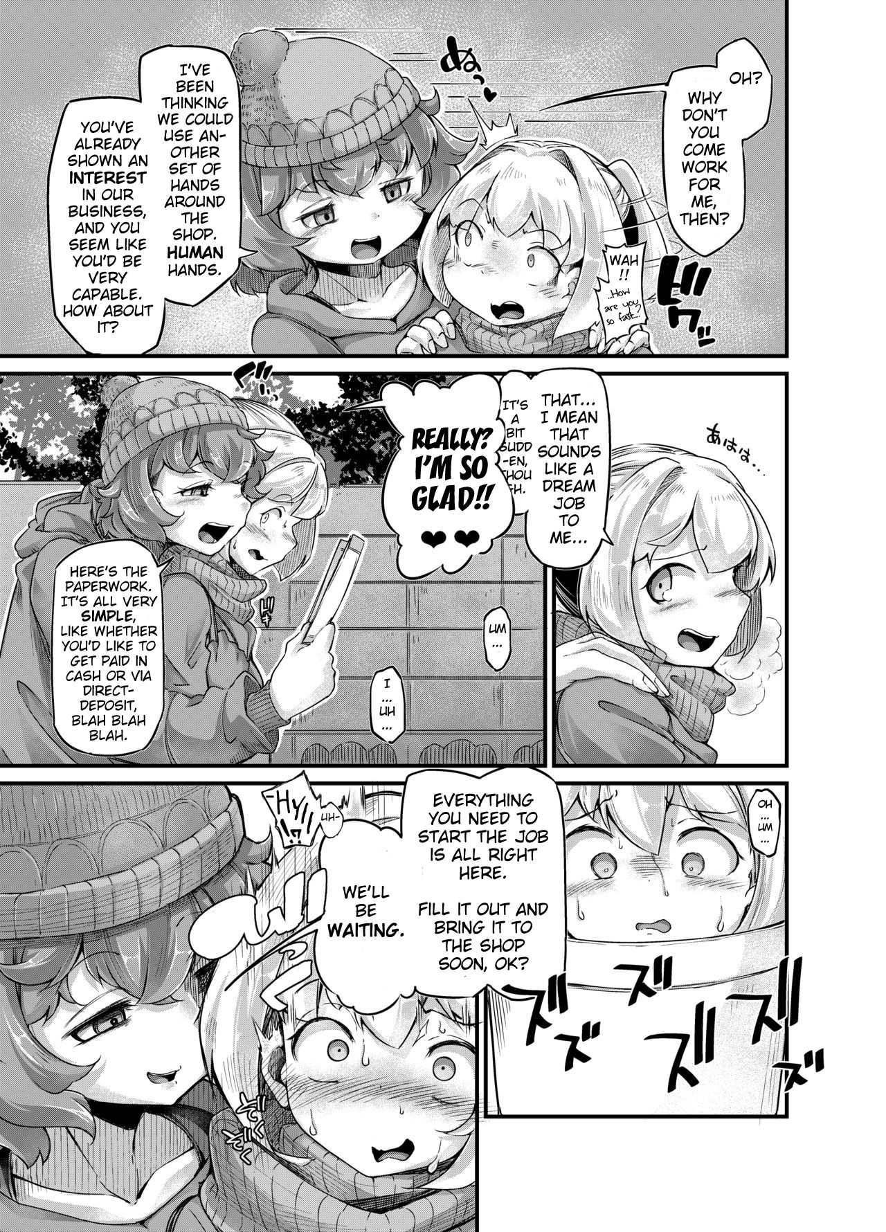 Anata no Machi no Shokushuyasan 4 | Your Neighborhood Tentacle Shop 4 page 9 full