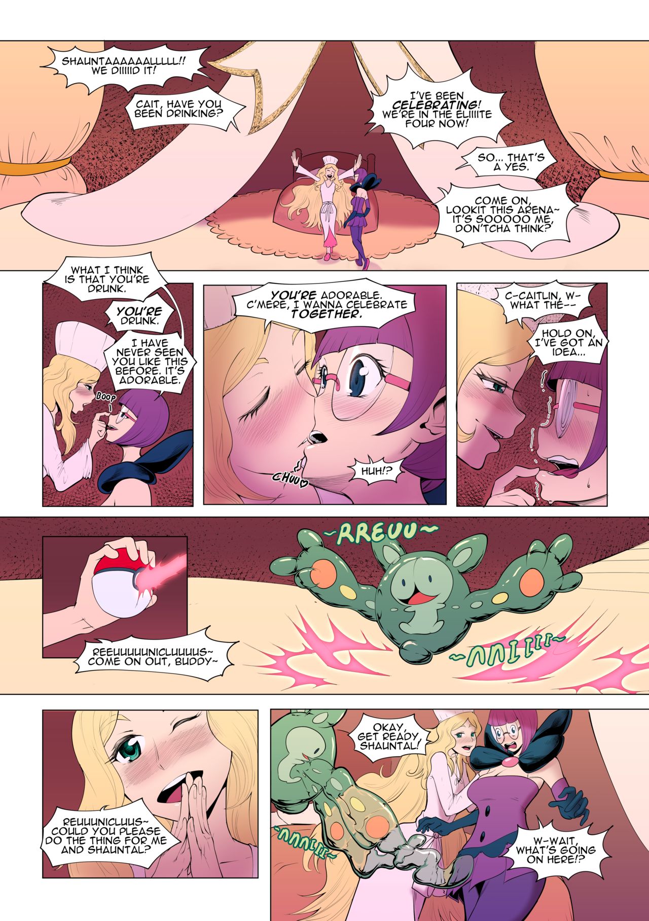 Caitlin and Shauntal page 1 full