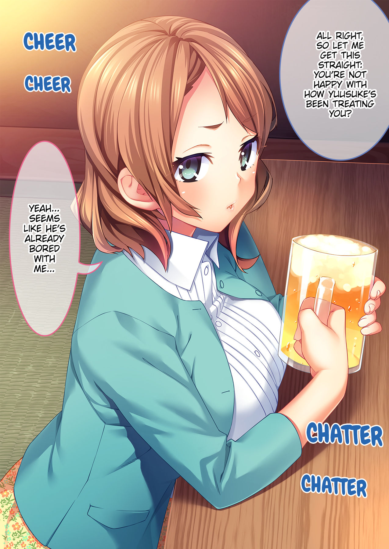 Atama no Yurui Kyonyuu dake ga Torie no Onna o Pakorimakutte Seishori Pet ni Shite Yatta | I Fucked A Dumb Girl Whose Only Redeeming Quality Is Her Huge Tits page 7 full