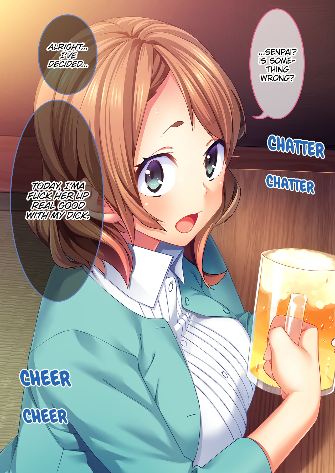 Atama no Yurui Kyonyuu dake ga Torie no Onna o Pakorimakutte Seishori Pet ni Shite Yatta | I Fucked A Dumb Girl Whose Only Redeeming Quality Is Her Huge Tits page 9 full