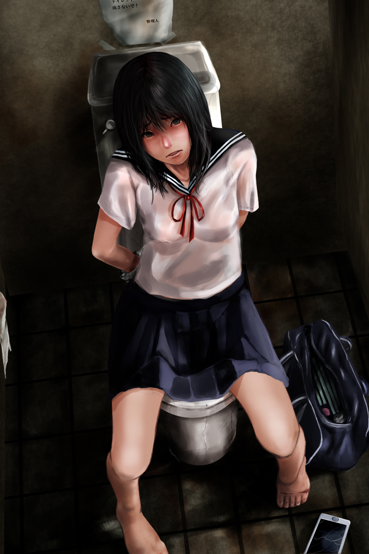 Seifuku Shoujo x Goumon Ryoujoku page 4 full
