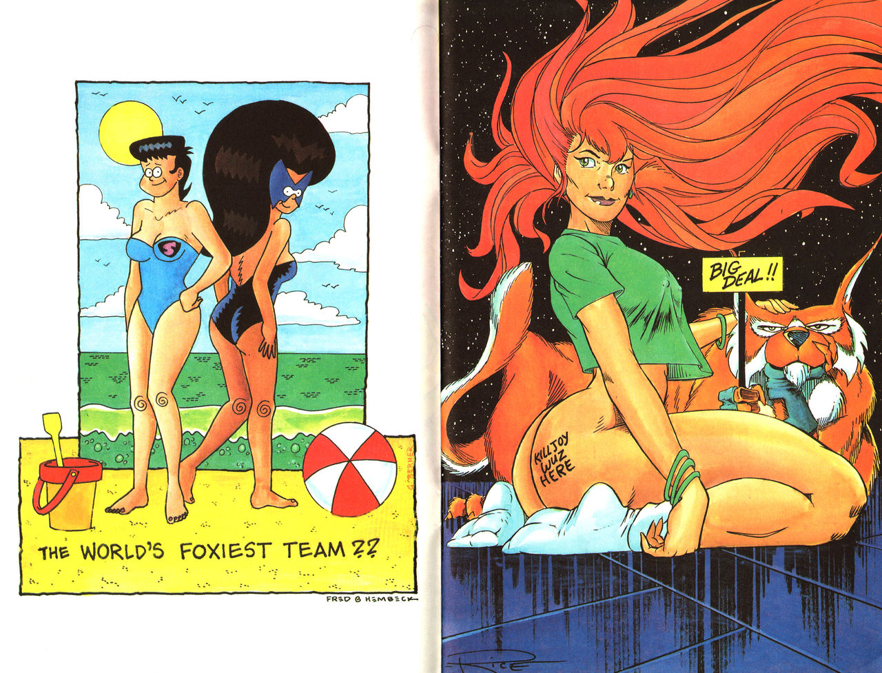Amazing Spoof Heroes Swimsuit Special #5 page 9 full