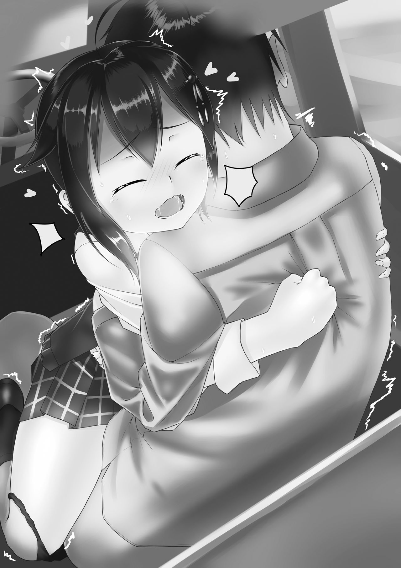 Kawaii Shigure to Acchi Kocchi de Icha Love Ecchi Suru Hon Sashie page 4 full