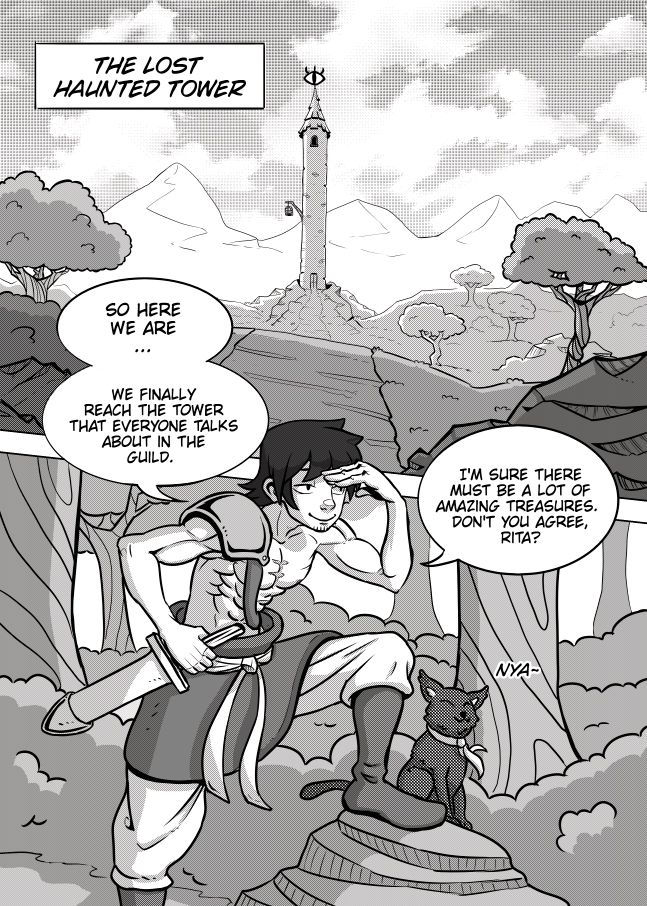 The Lost Haunted Tower page 1 full
