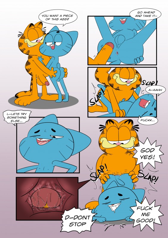 Garfield &amp; Gumball page 1 full