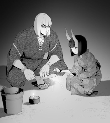 Kintoki x Shuten Douji cover