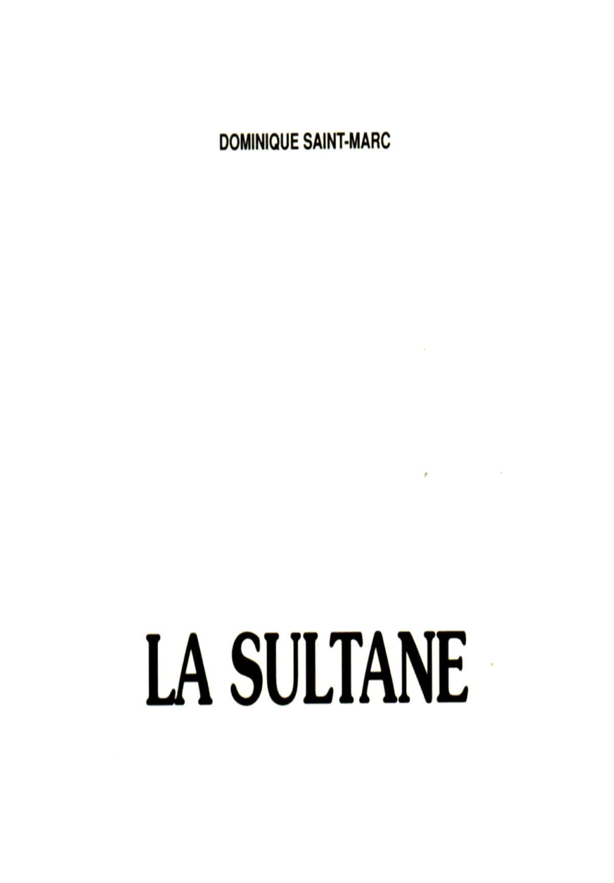 La Sultane page 2 full