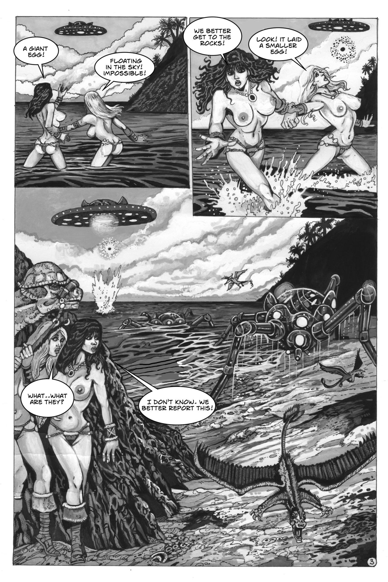 Mars Invades Venus #1 page 5 full