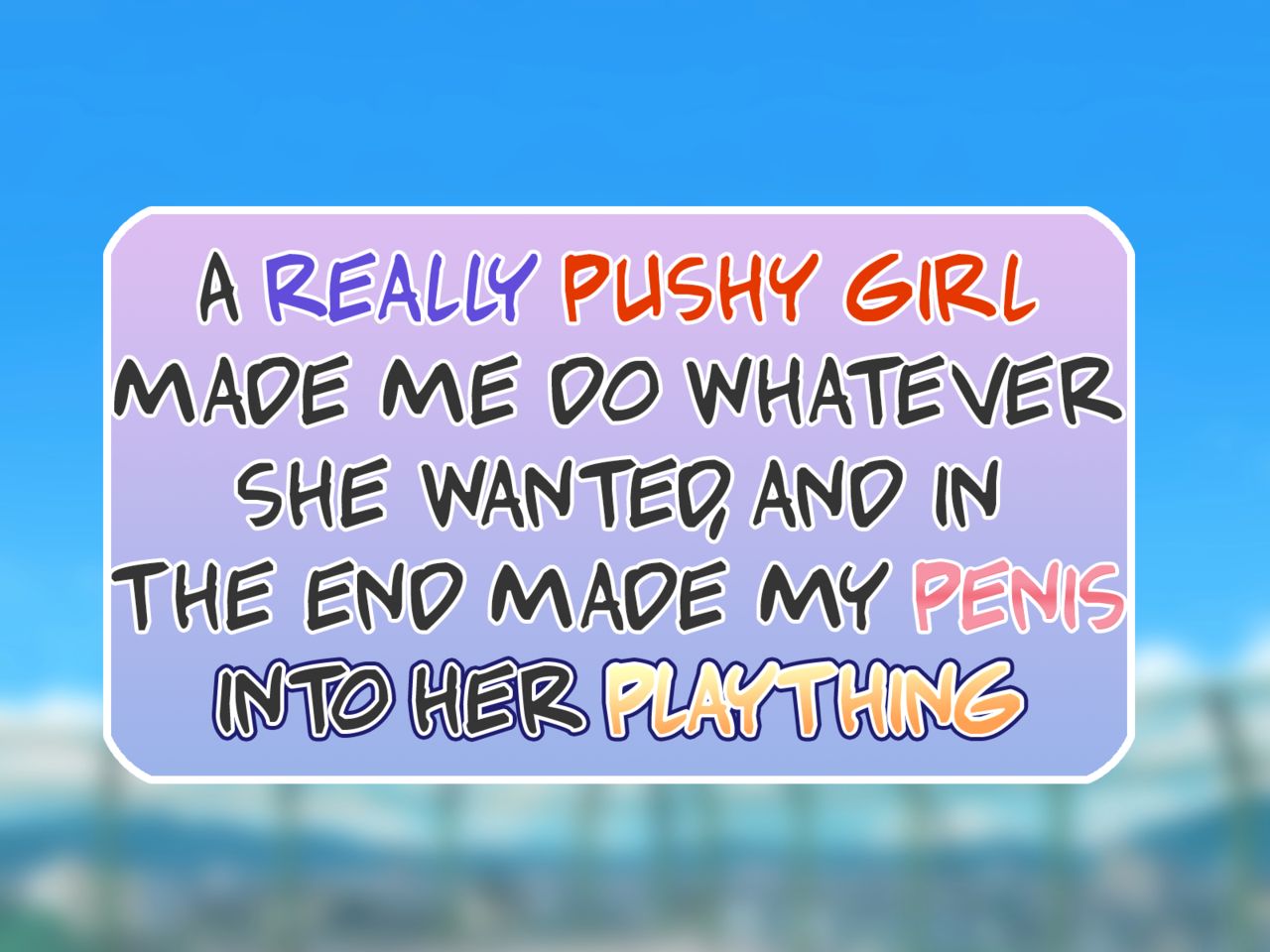 Ikko Ue no Tsuyoki na Joshi no Iinari ni Natta Ageku Omocha ni Sareta Boku no Ochinchin | A Really Pushy Girl Made Me Do Whatever She Wanted, And In The End Made My Penis Into Her Plaything page 2 full