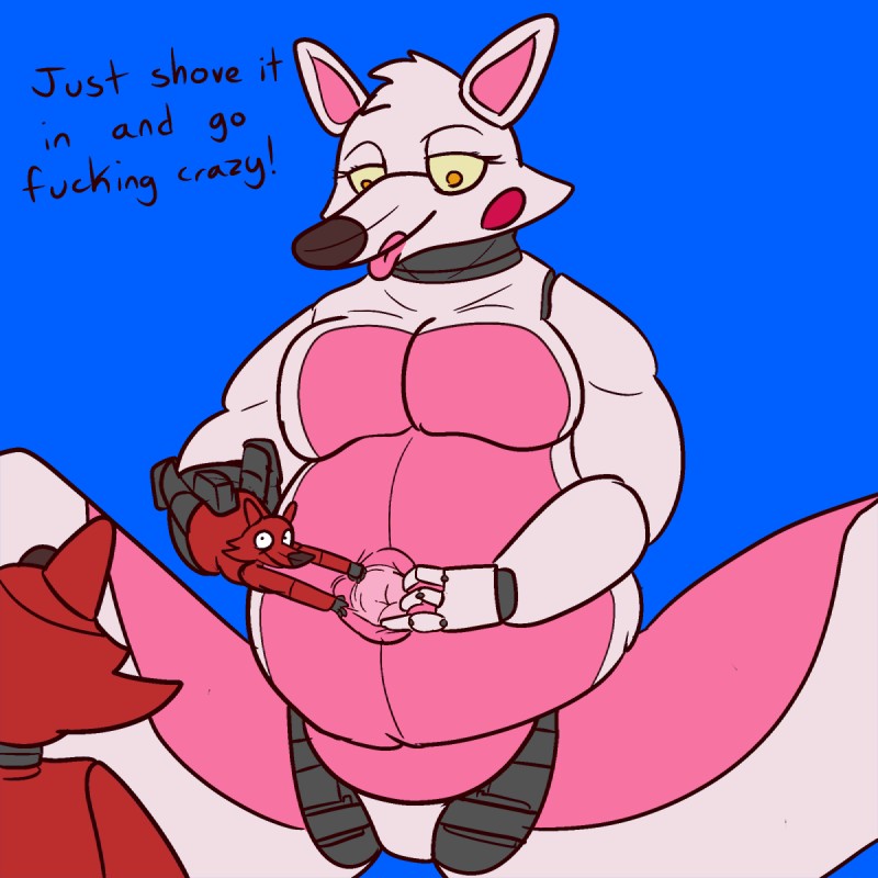 Foxy &amp; Mangle Belly Cum Inflation page 2 full