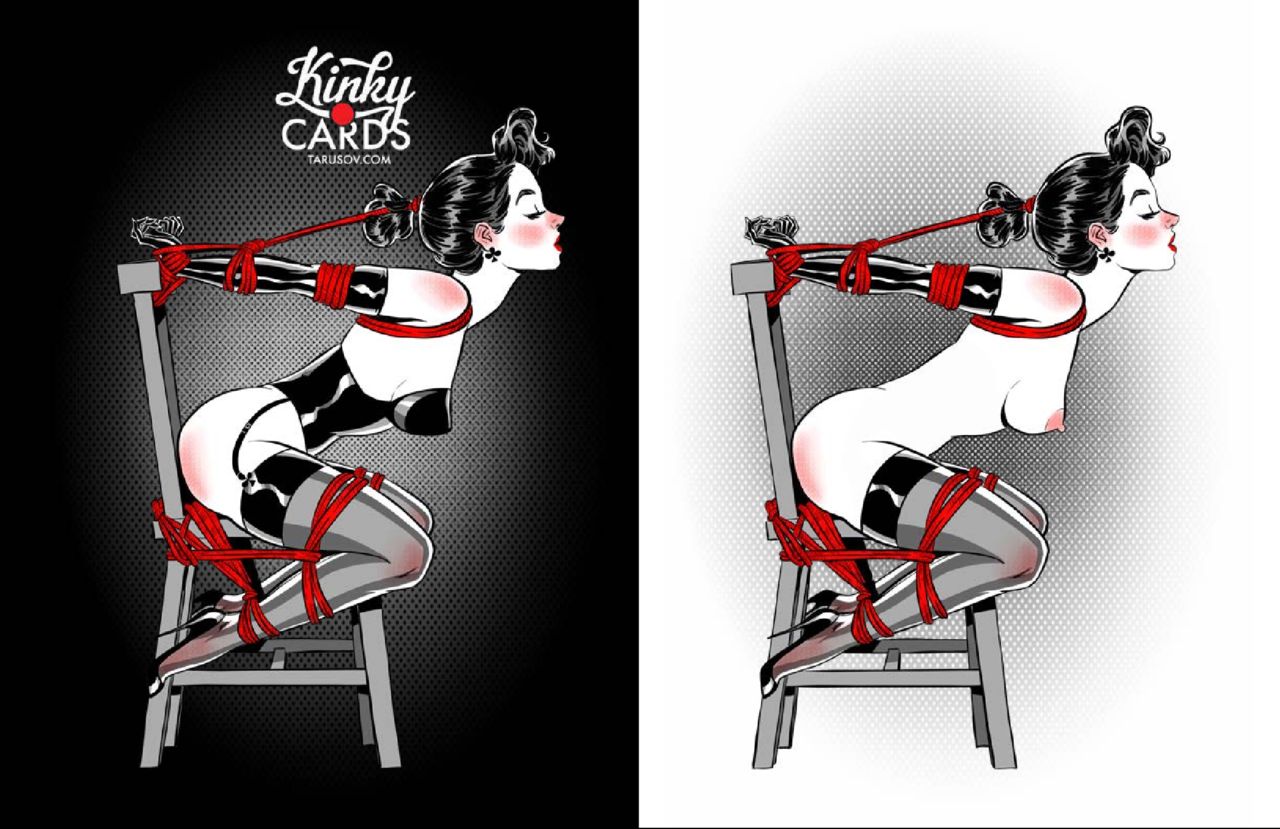 Kinky Cards - Full Nude Exposure page 6 full
