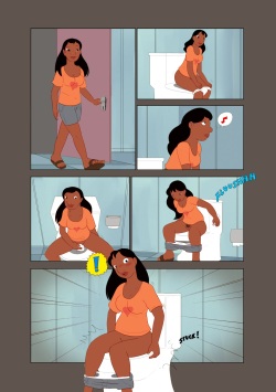 Nani and Stitch Comic