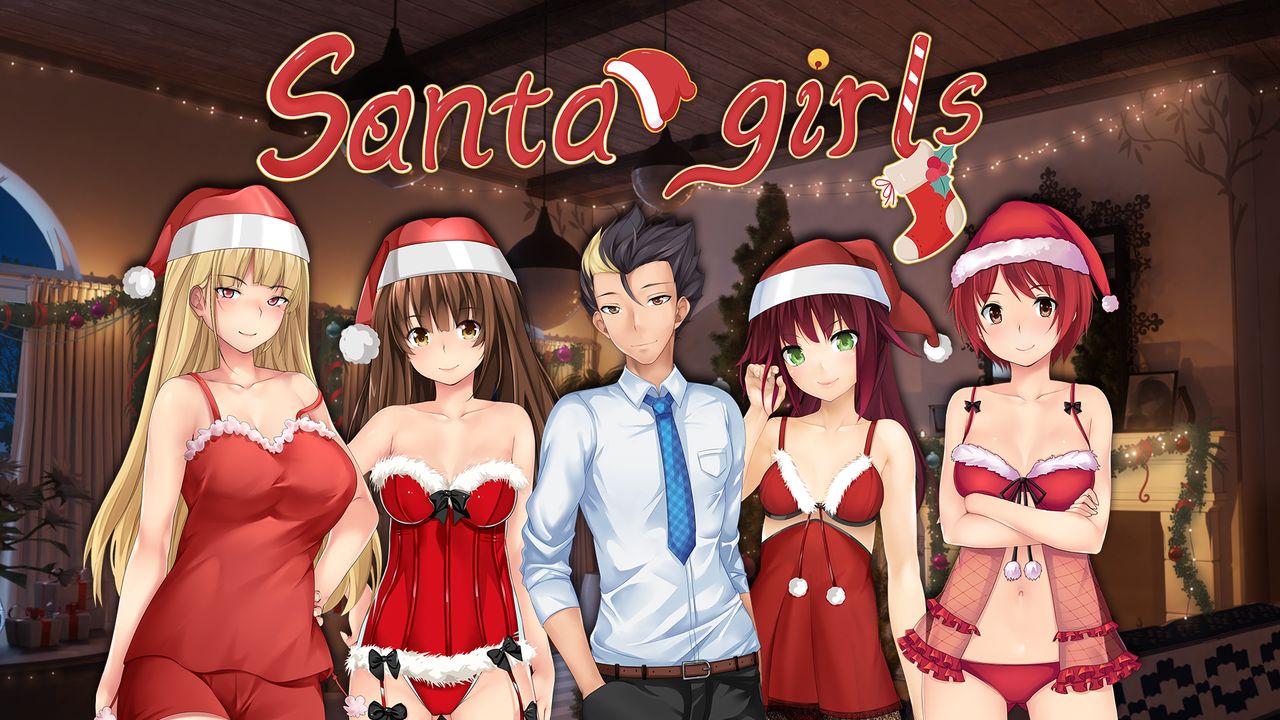 Santa Girls page 1 full