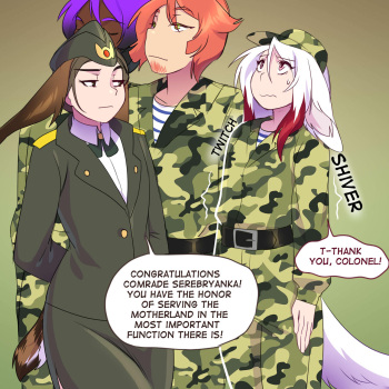 Silver Joins the Russian Army! cover