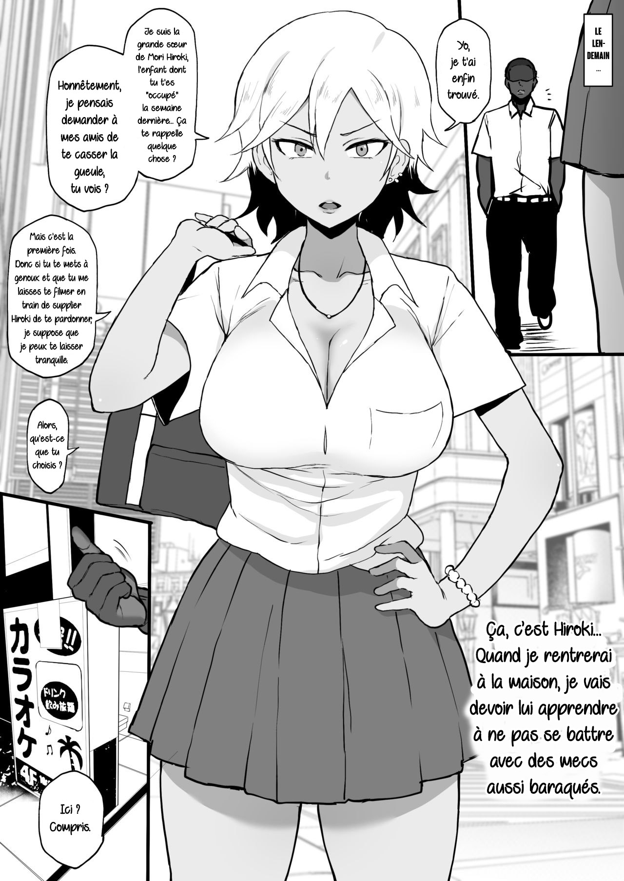 4P Kokujin no Tenkousei ni Osananajimi o NTR ru - FULL VERSION page 6 full