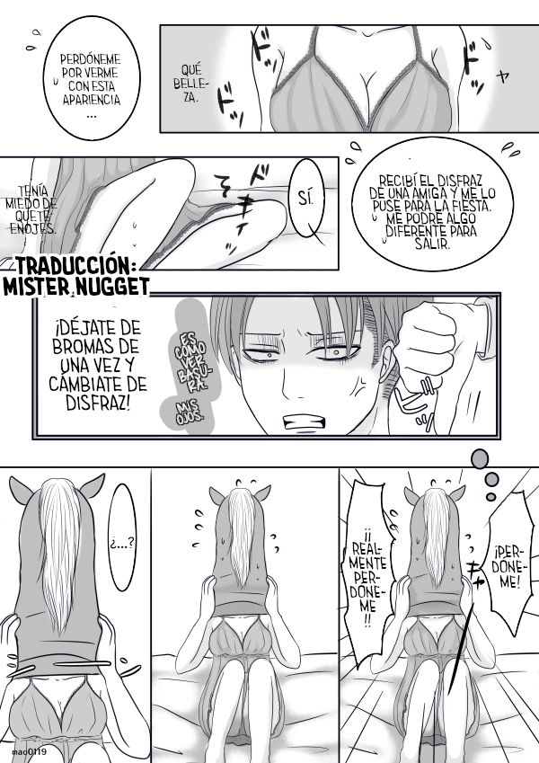 Rivetra Doujinshi  ♡Happy Halloween♡ page 9 full