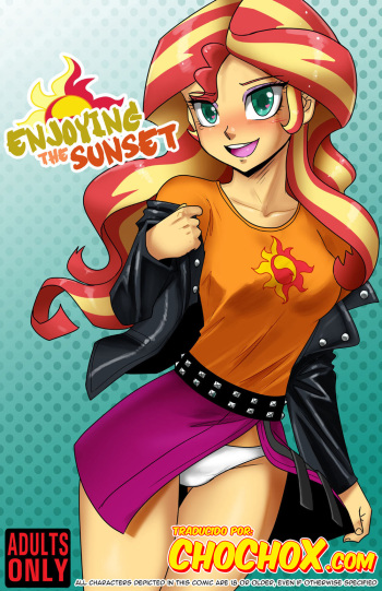 Enjoying the Sunset cover