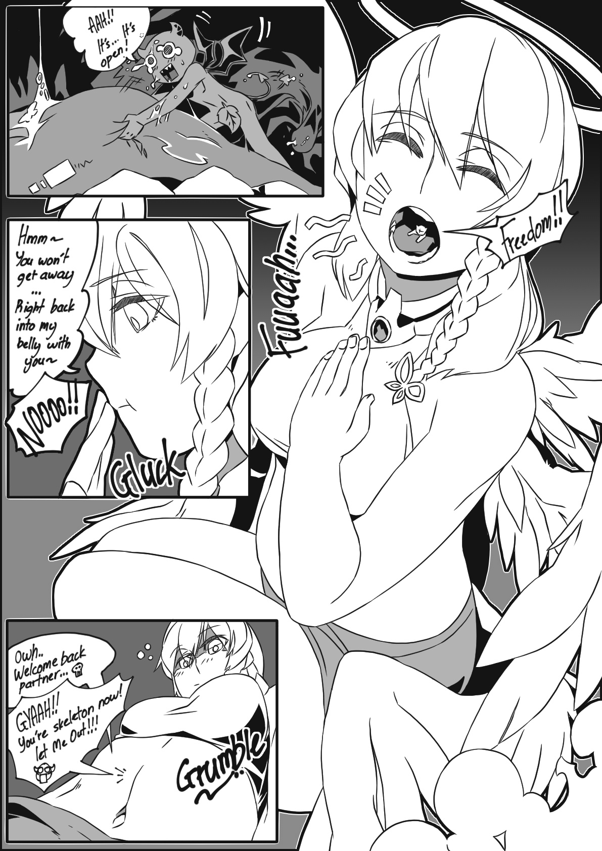 Giantess Vore page 6 full