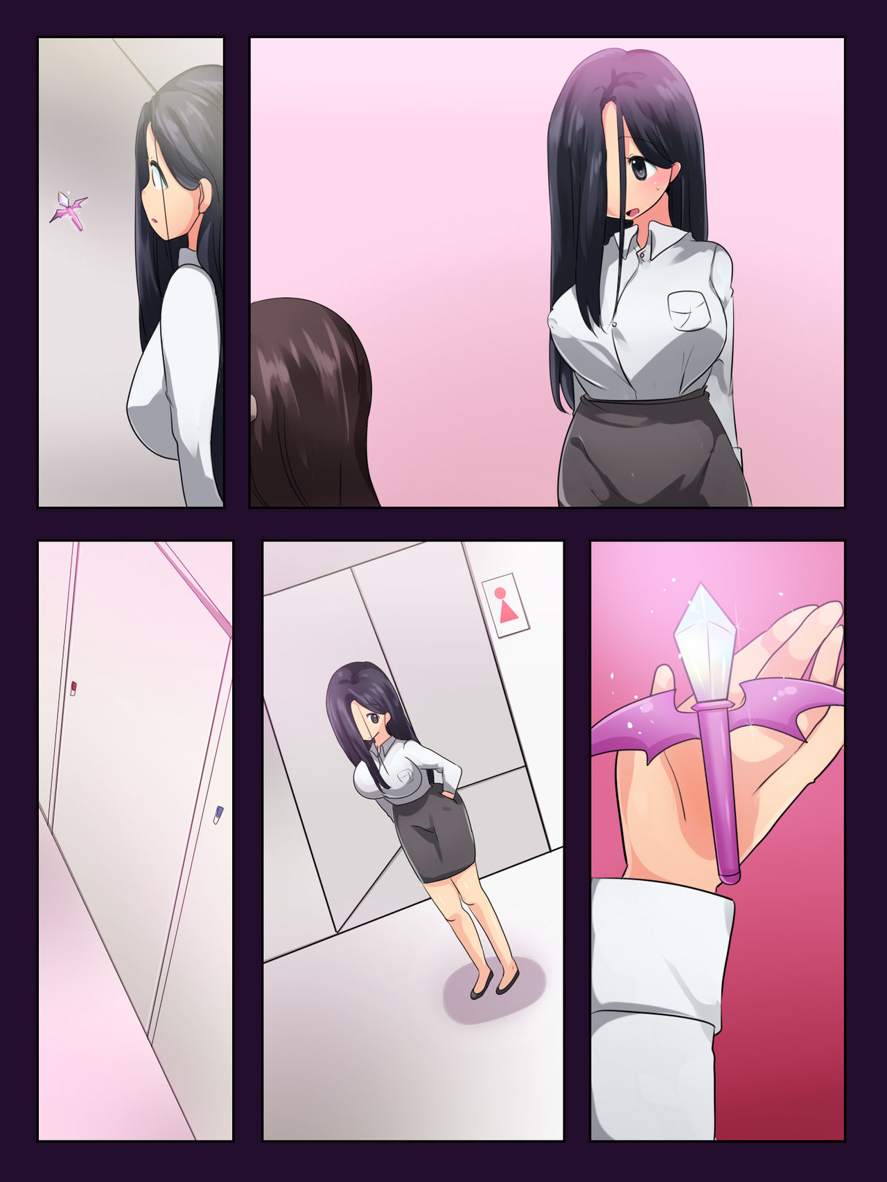 Dohentai Futanari Les Kyoushi wa Mahou no Stick o Hirotta You desu. page 3 full