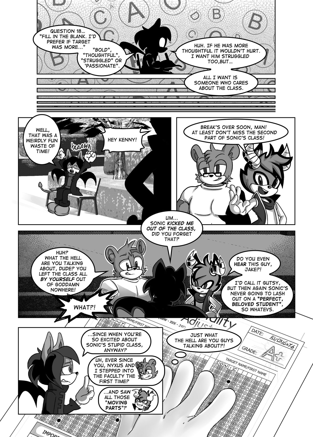 Personality Adjustment Test page 6 full