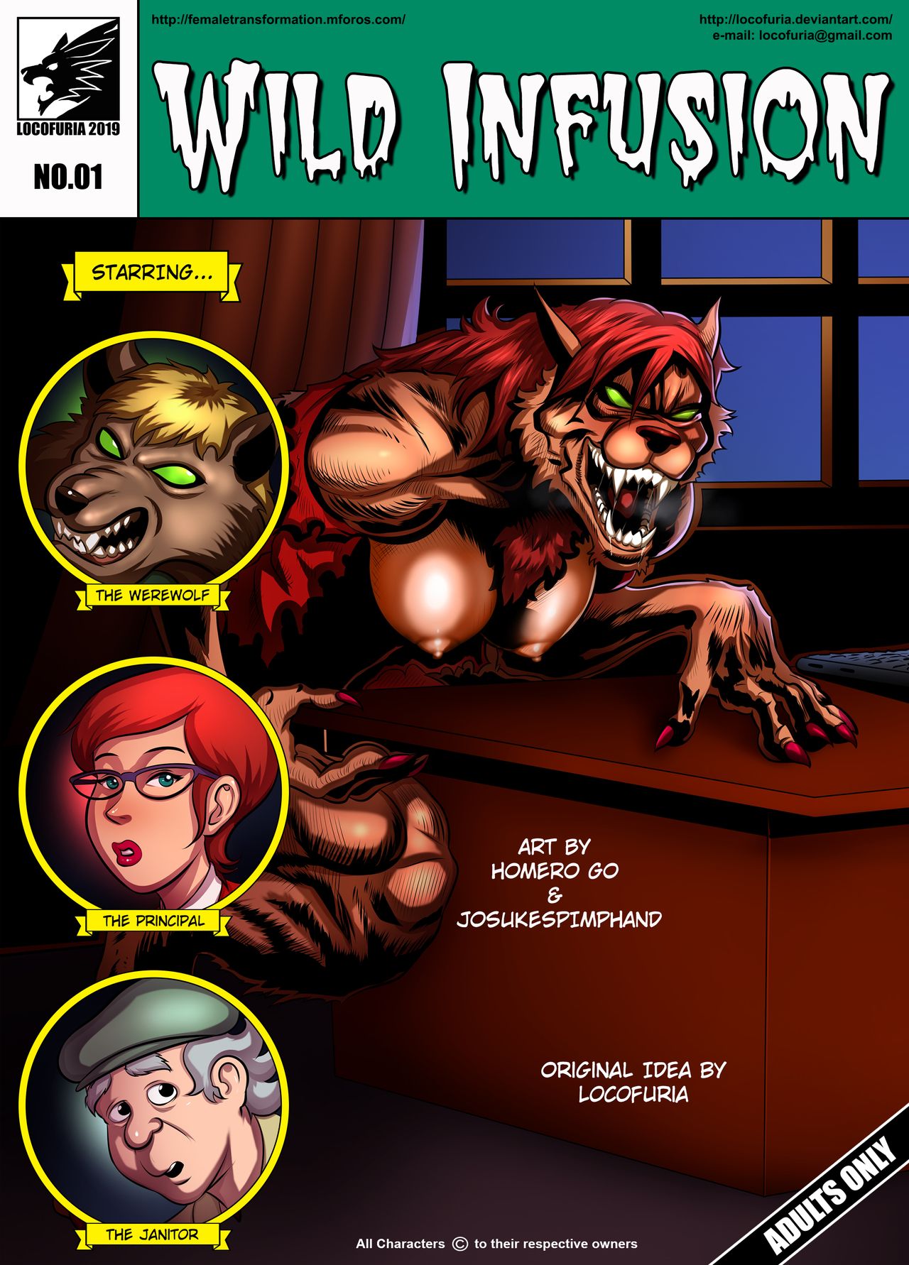 Wild Infusion #1 page 1 full