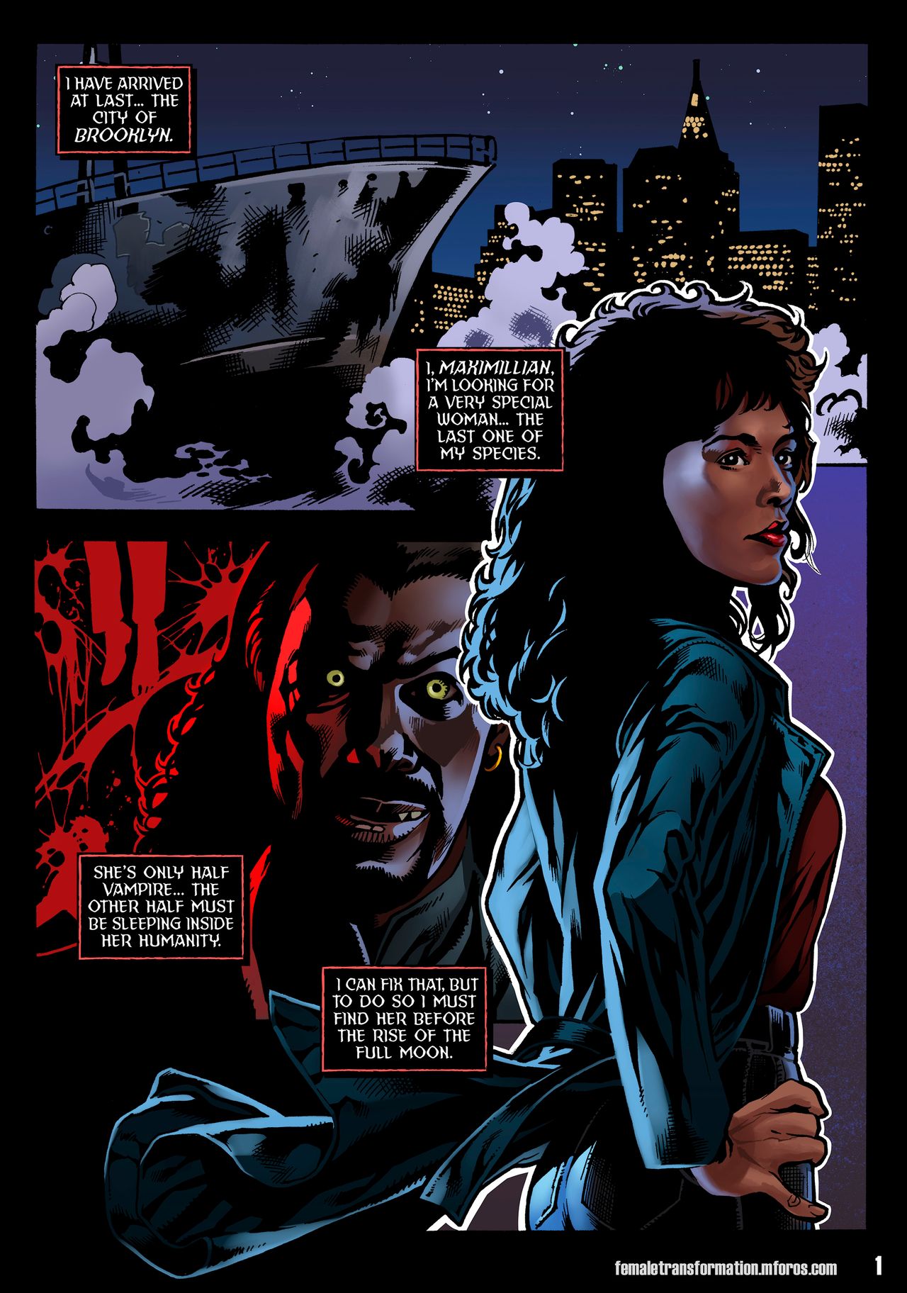 Queen of Brooklyn #1 page 3 full