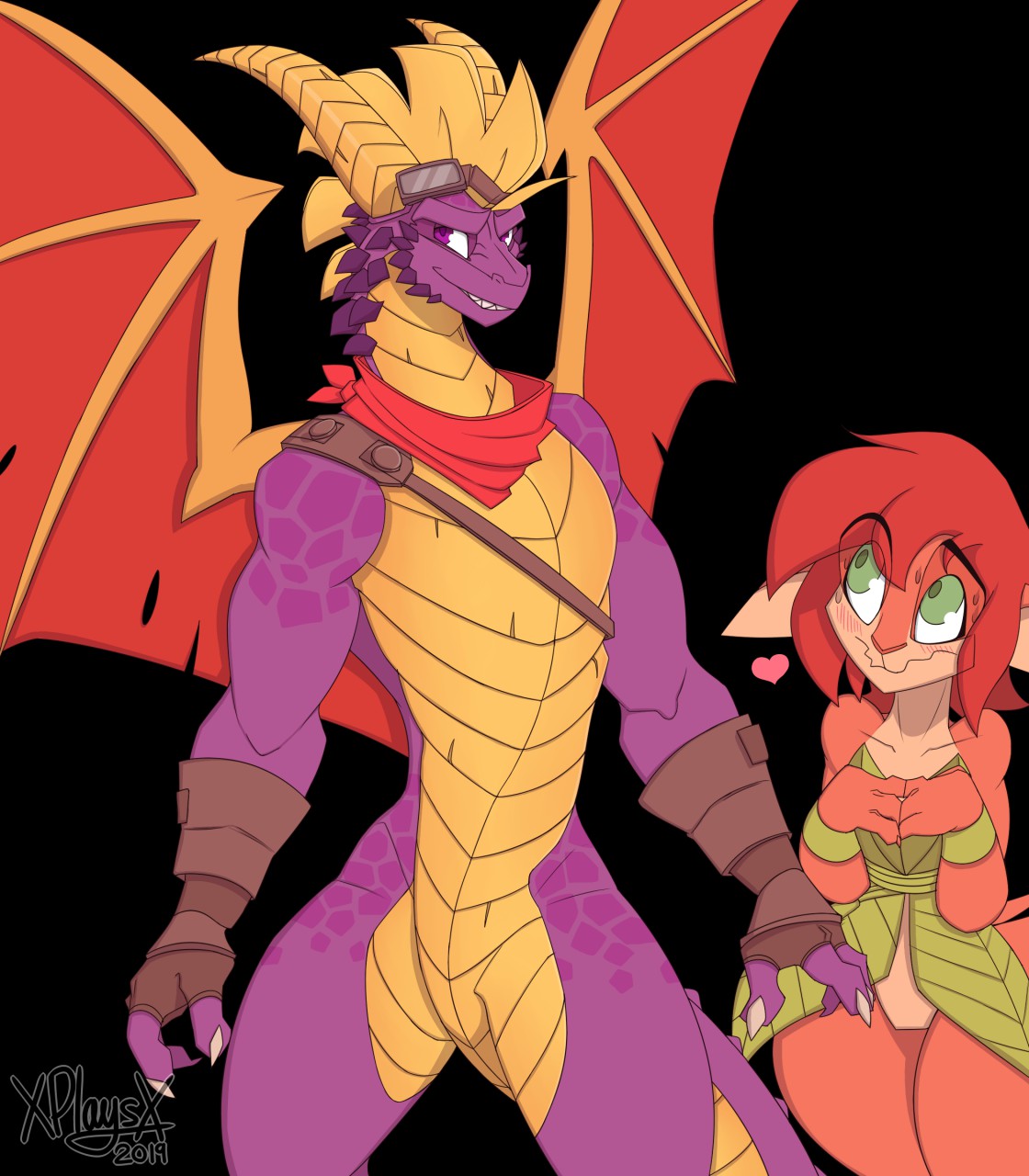 Adult Spyro Comic page 1 full