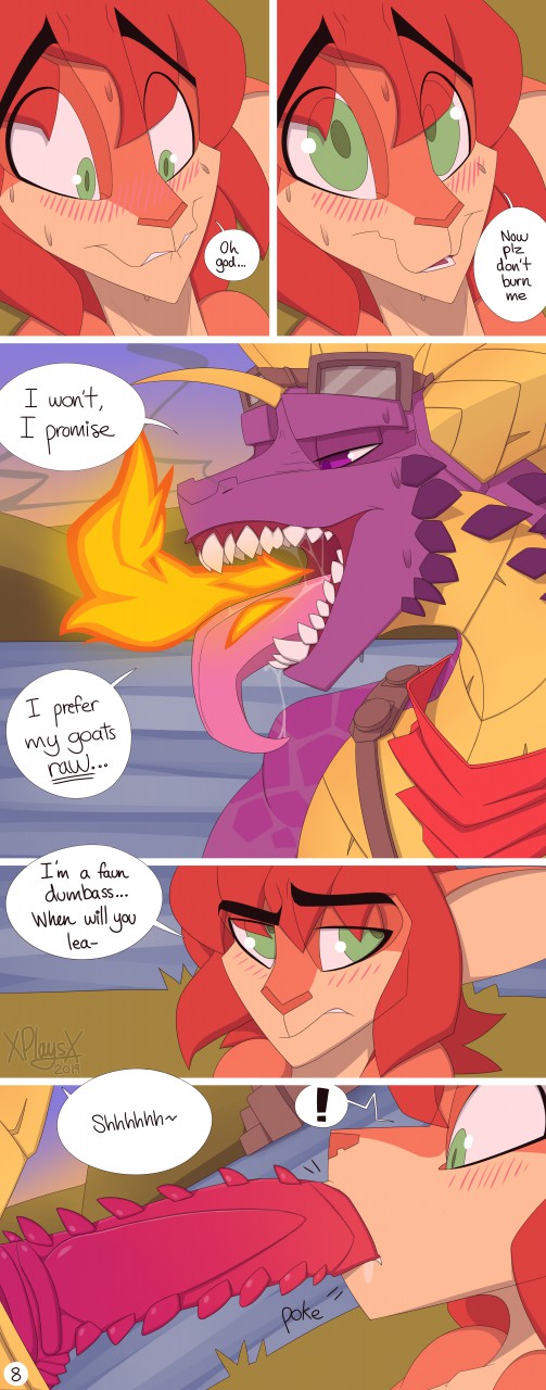 Adult Spyro Comic page 8 full