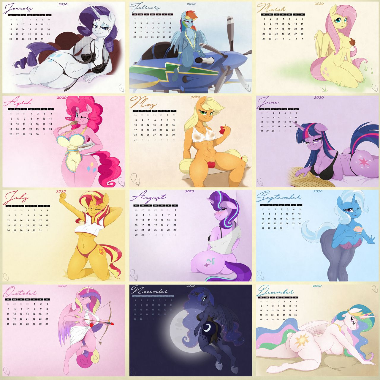 Phyll Anthro Calendar 2020 page 1 full