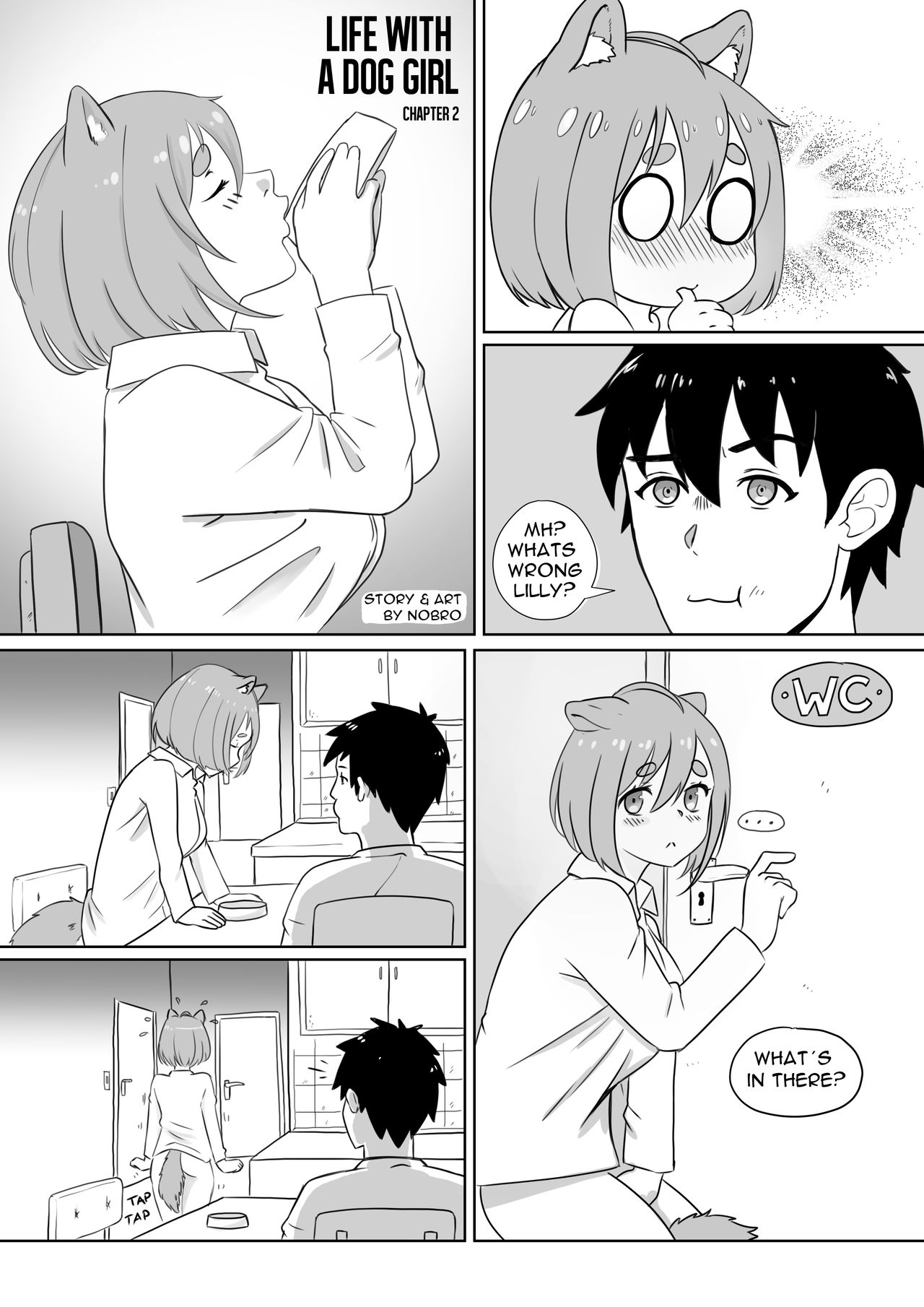 Life with a dog girl Chapter 2 page 2 full