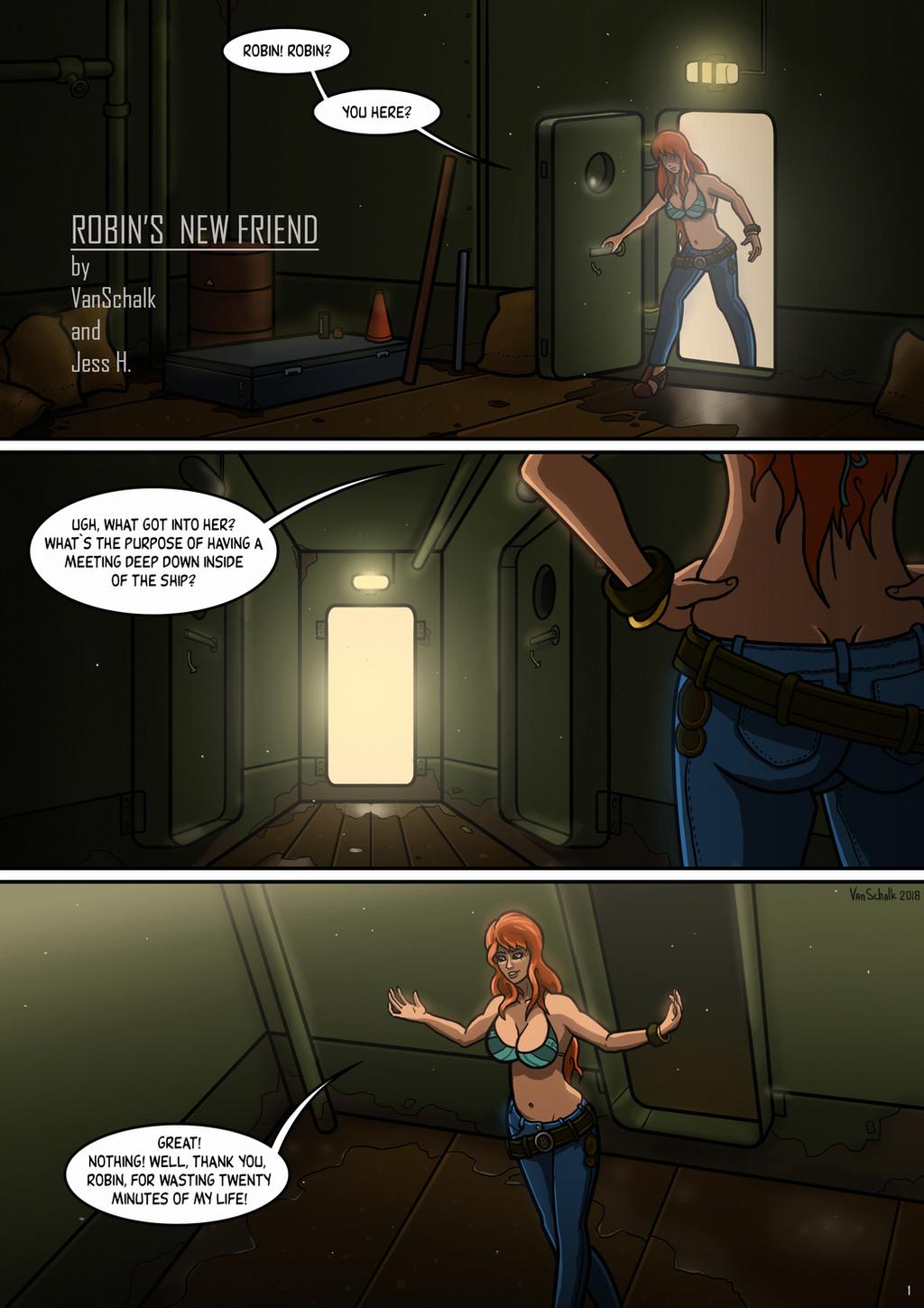 Robin's New Friend page 1 full