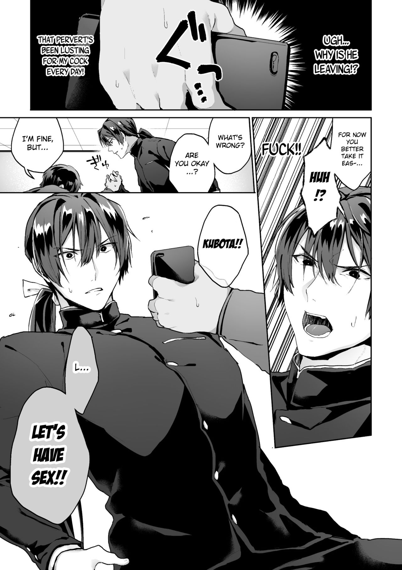 Zenkou Seito Akogare no Fuuki Iinchou ga Dosukebe Maso Datta no Daga!? Ch. 3 page 7 full