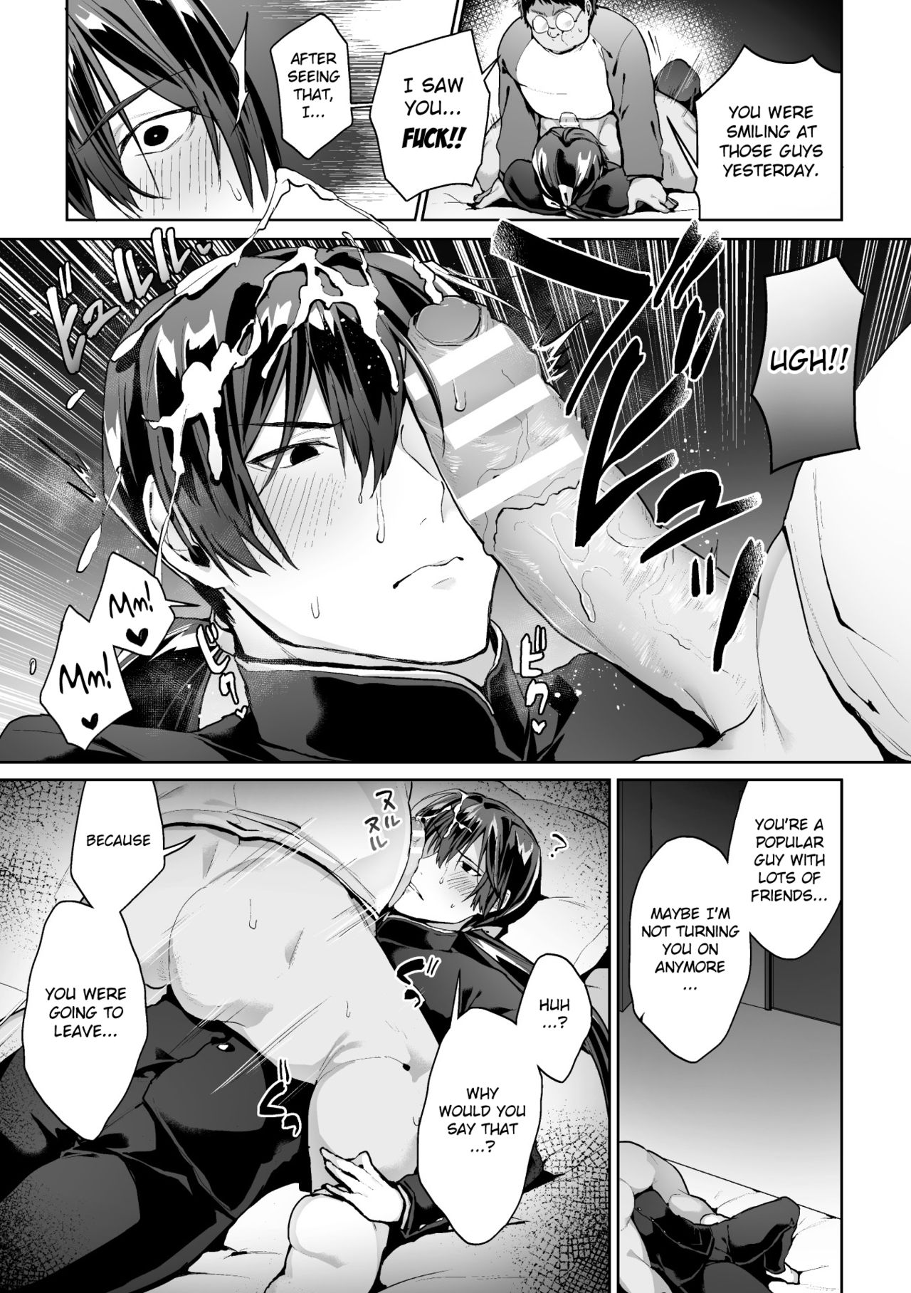 Zenkou Seito Akogare no Fuuki Iinchou ga Dosukebe Maso Datta no Daga!? Ch. 3 page 9 full