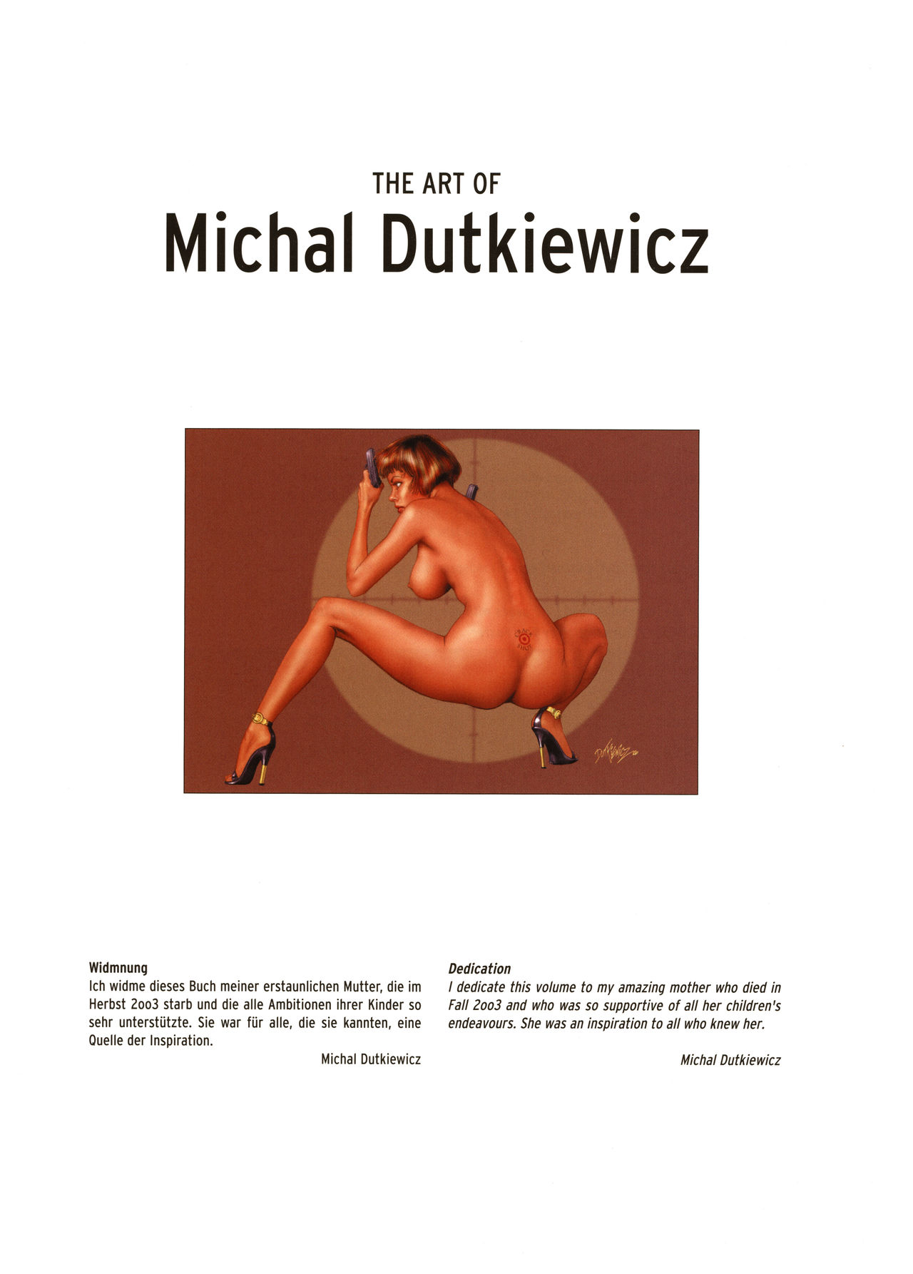 Art Fantastix #14 - The Art of Michal Dutkiewicz page 3 full