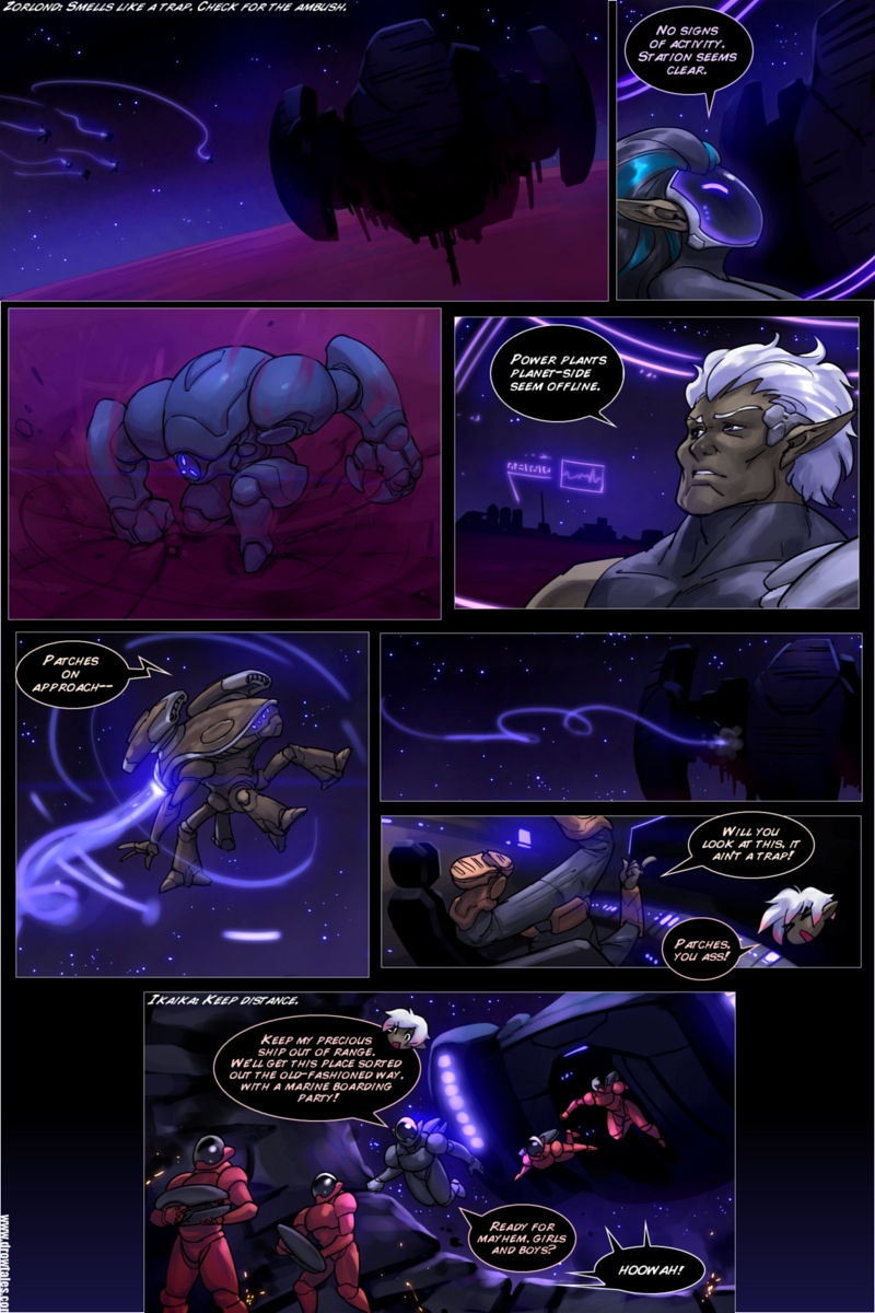 Drowtales Space Age 8 page 6 full